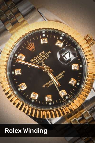 rolex wont wind|rolex datejust winding problems.